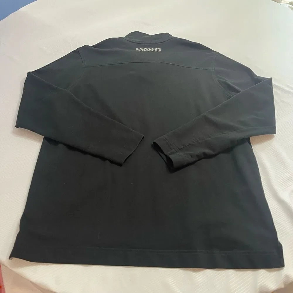 Lacoste Black Sweater Pullover Size 6 US XL